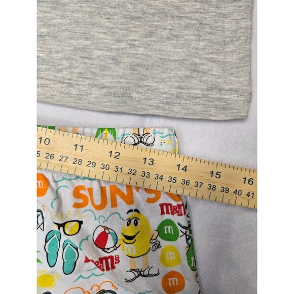 M&M's‎ Womens Pajama Set Tank Top and Shorts Summer Beach Fun Outfit Size S - Picture 4 of 6